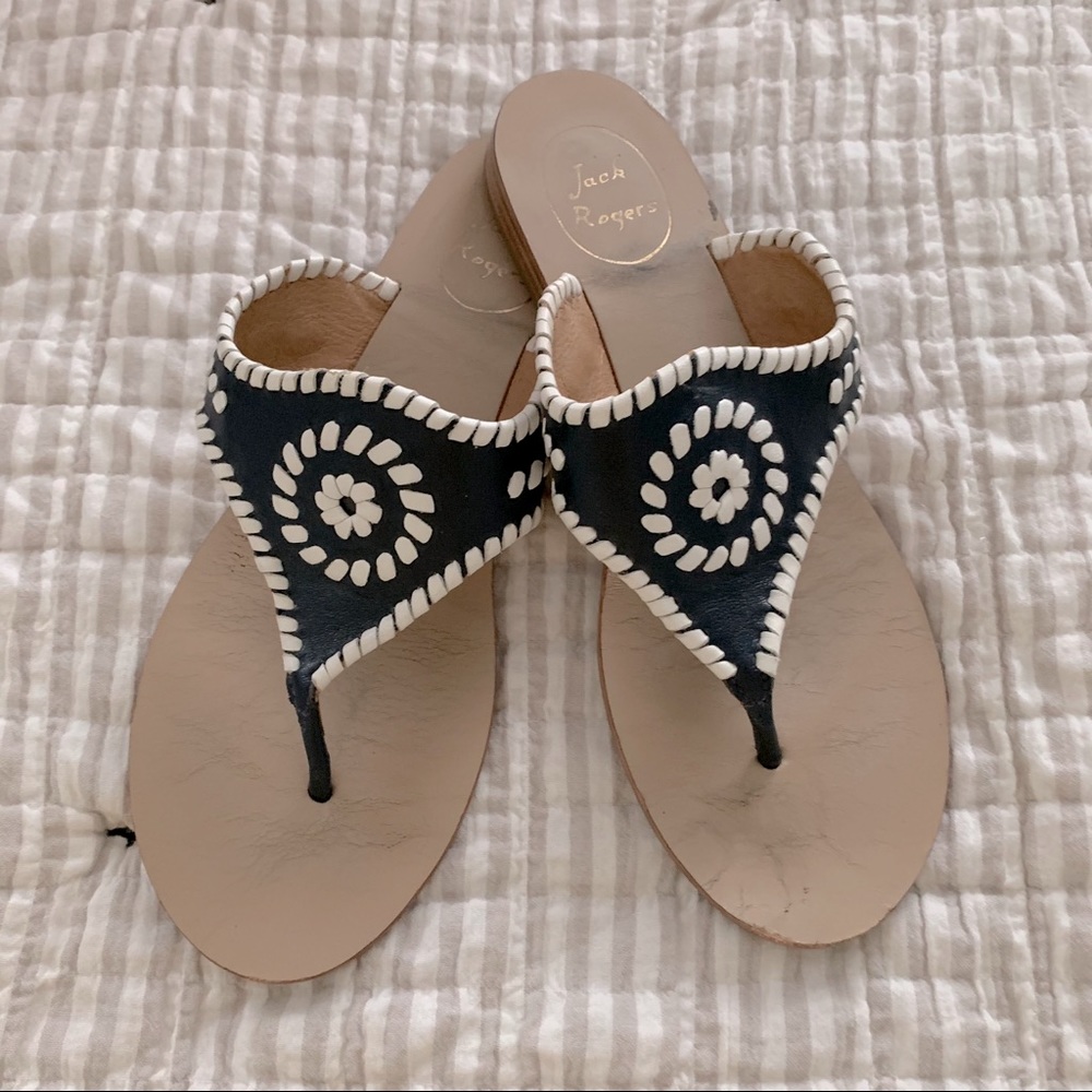 Jack Rogers • Navy & White